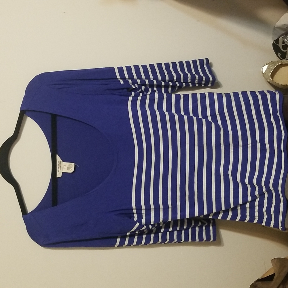 Women's Workshop Andrea Jovine striped pullover top